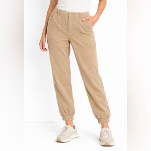 Banana republic Moda Tan Corduroy Joggers